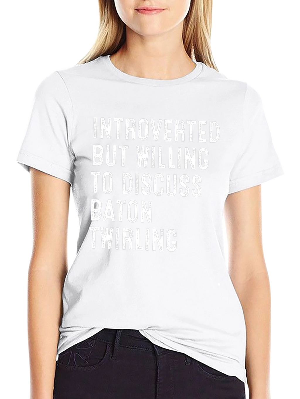 Introverted Baton Twirling T-Shirt