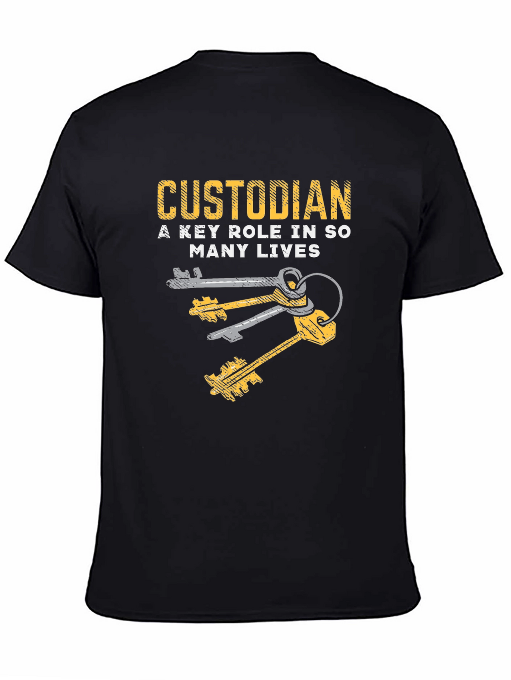Custodian Key Role T-Shirt