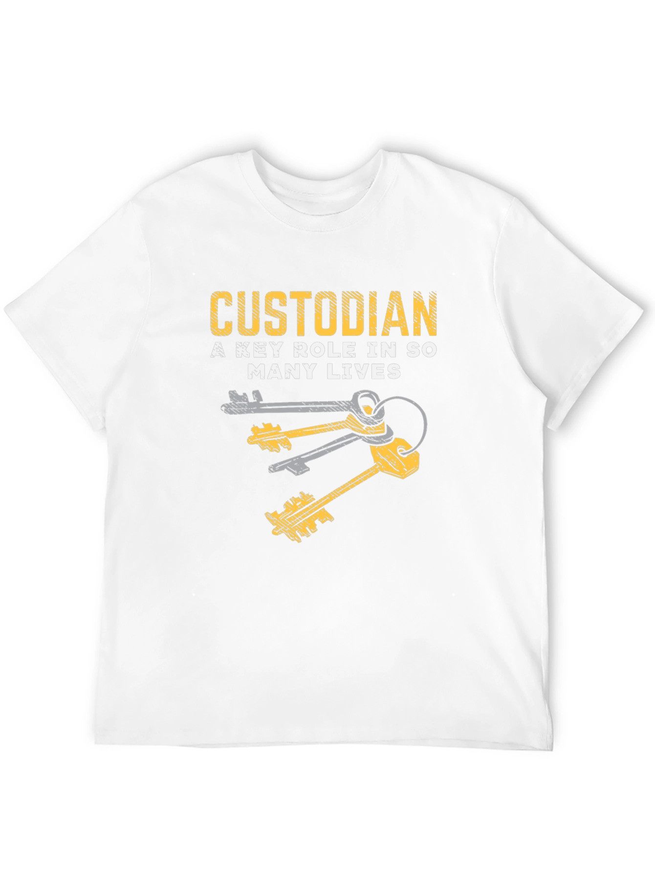 Custodian Key Role T-Shirt