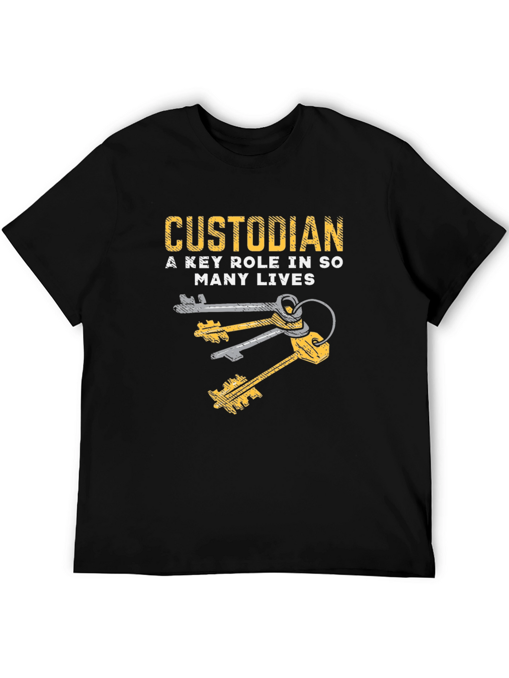 Custodian Key Role T-Shirt