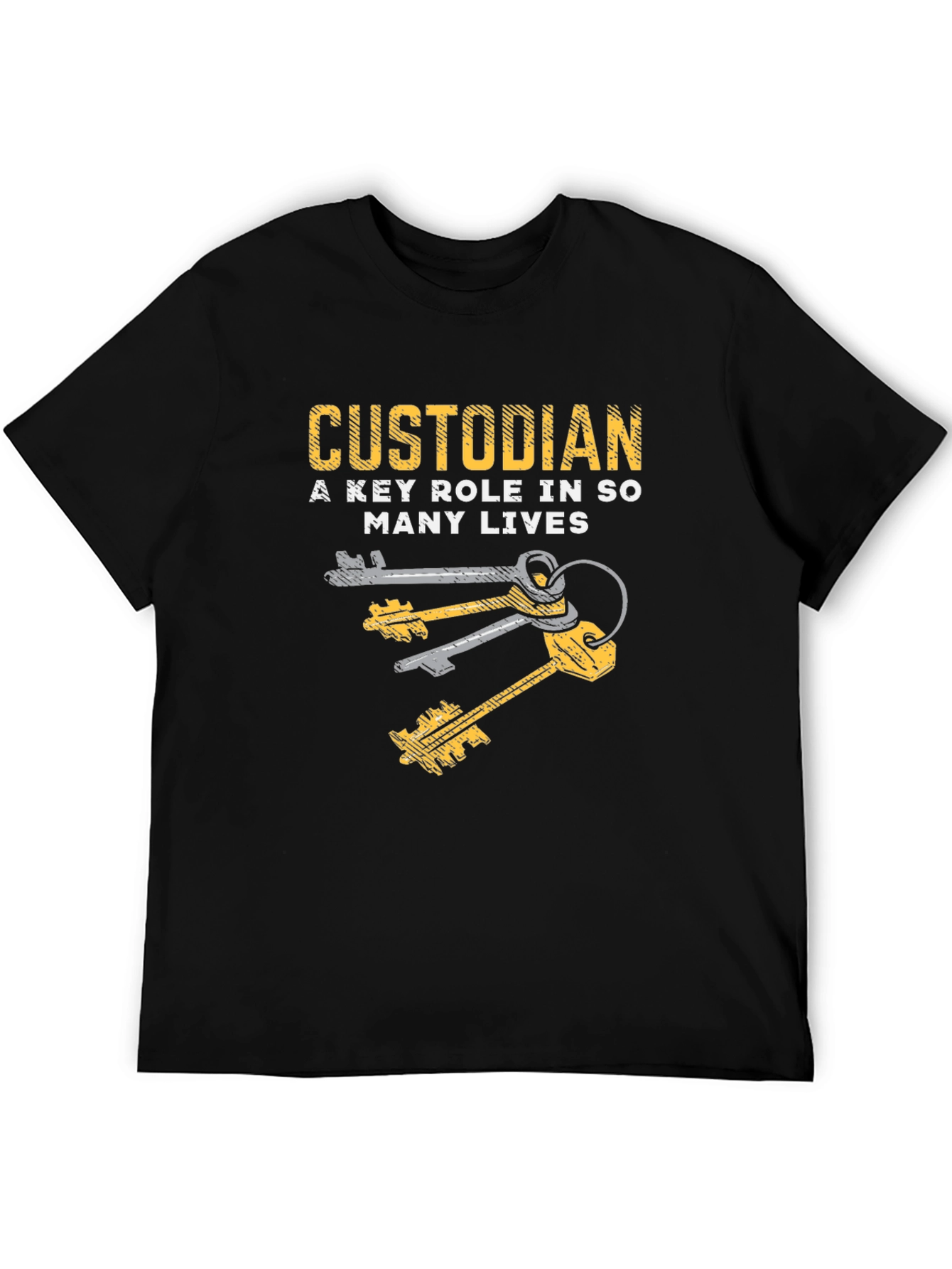 Custodian Key Role T-Shirt