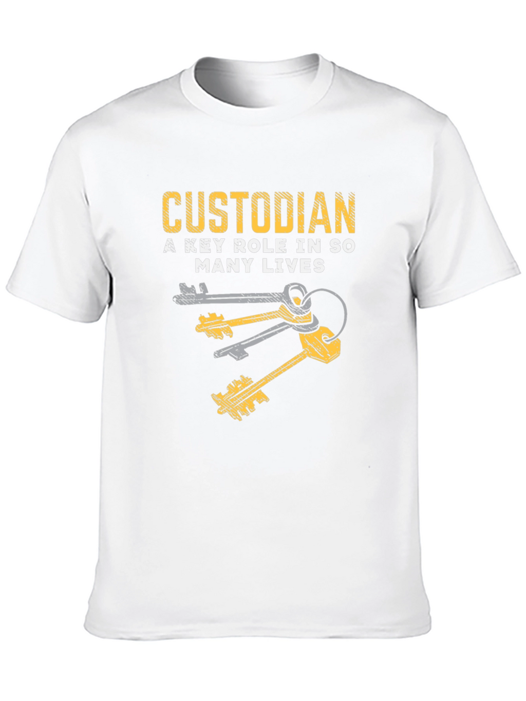 Custodian Key Role T-Shirt