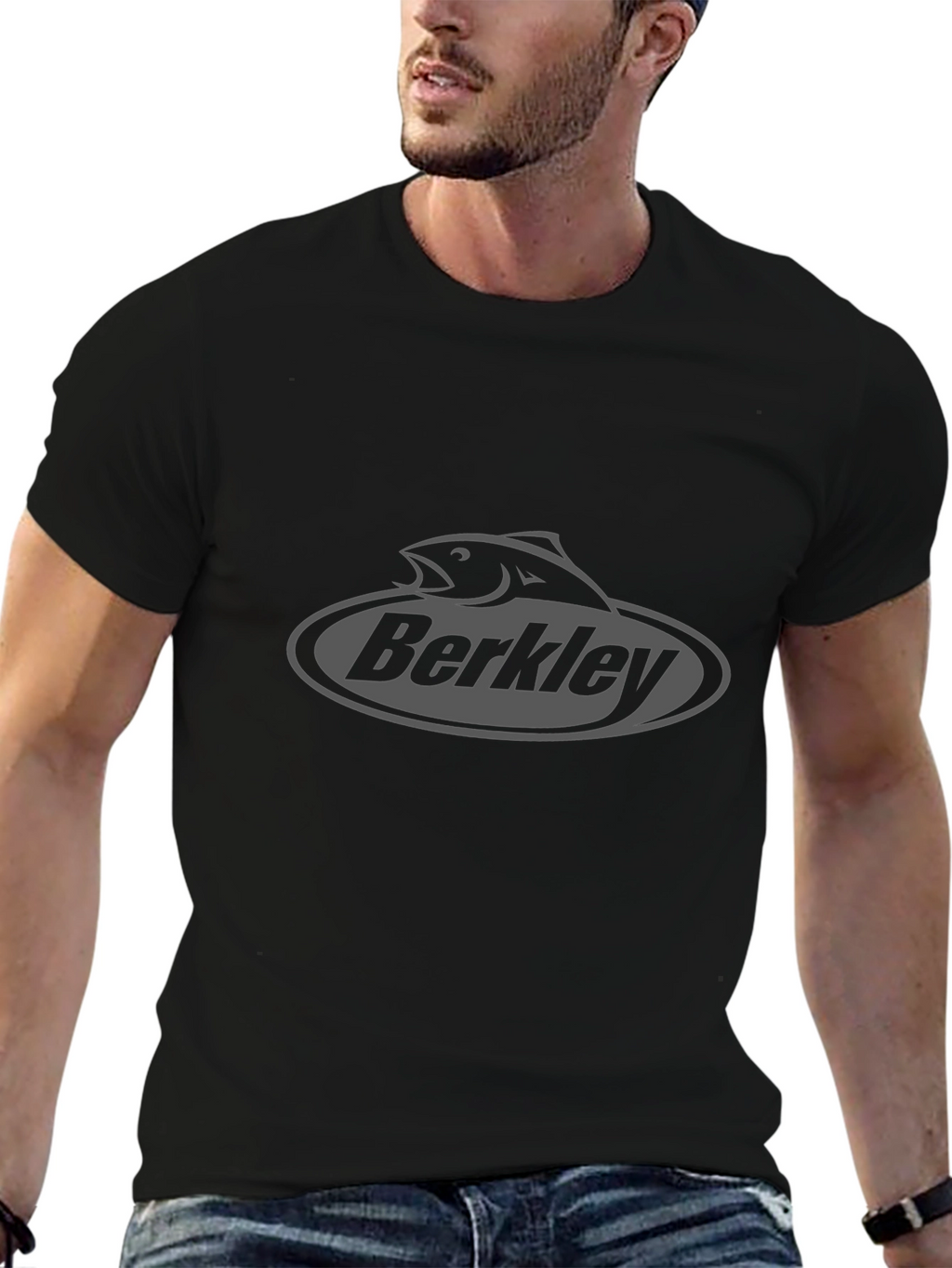 Berkley Fishing Logo Graphic T-Shirt - Black