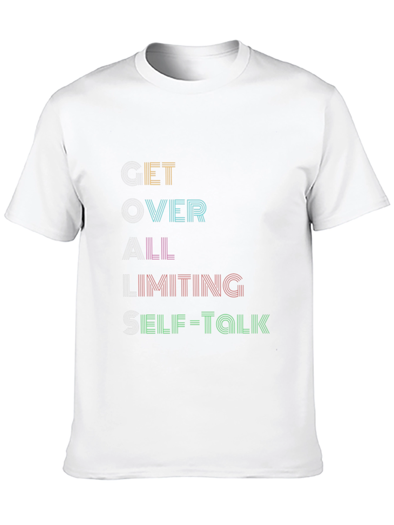 GOALS Black Graphic T-Shirt
