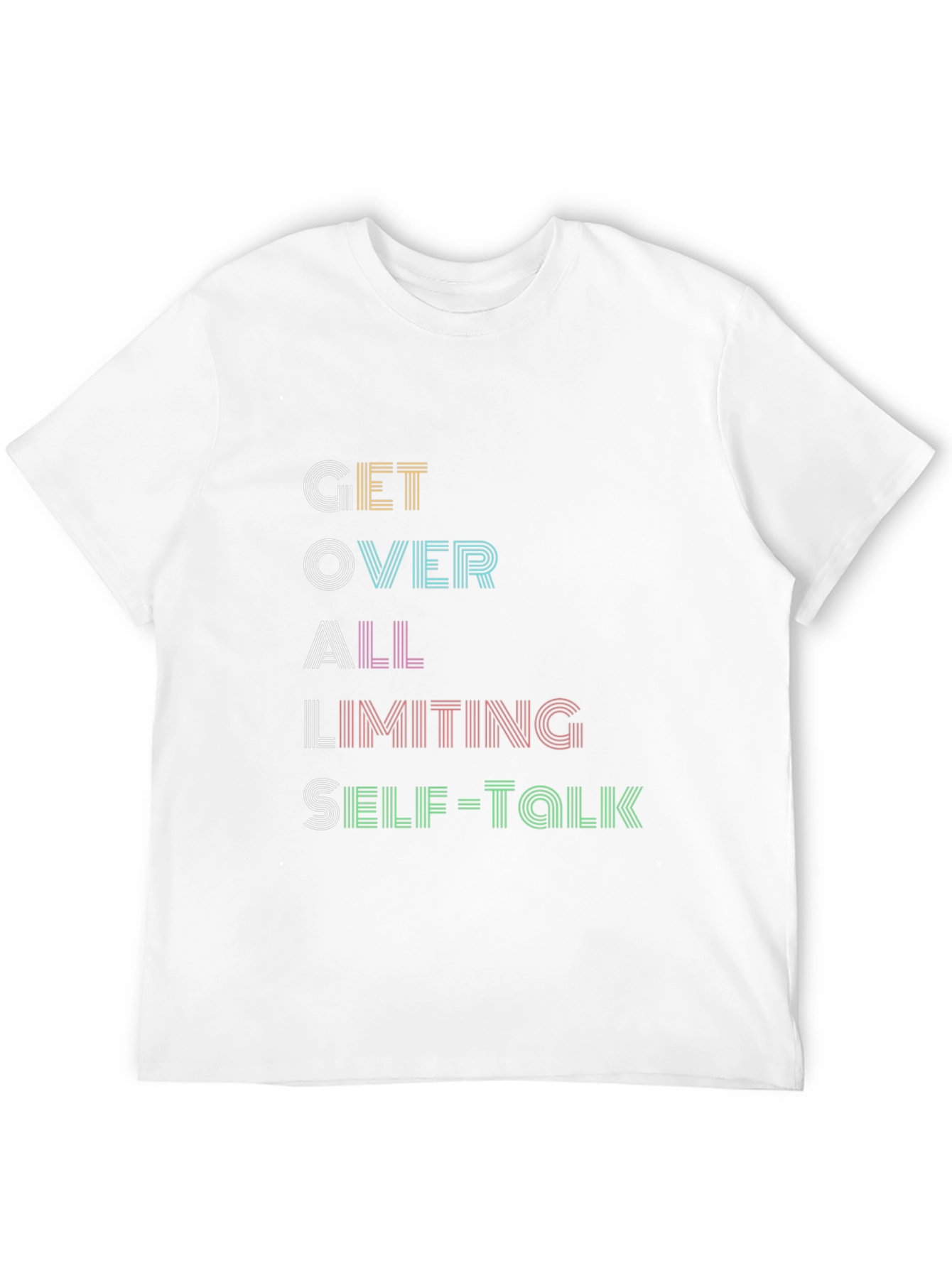 GOALS Black Graphic T-Shirt