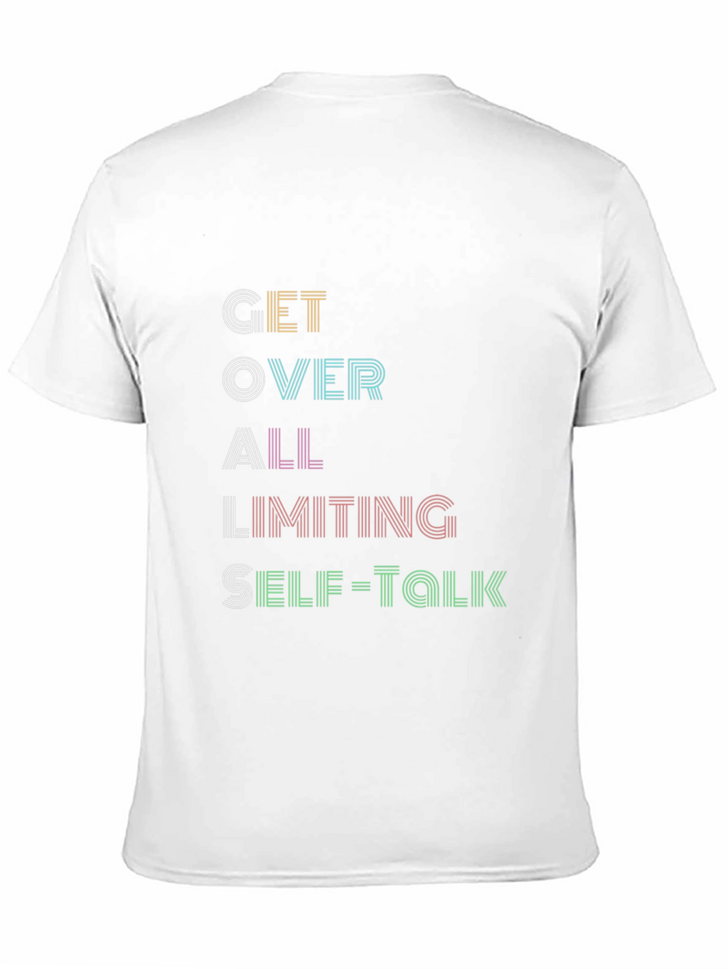 GOALS Black Graphic T-Shirt