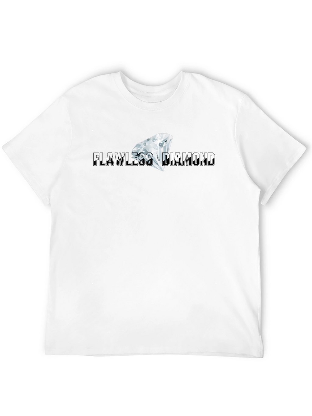 Flawless Diamond Black T-Shirt