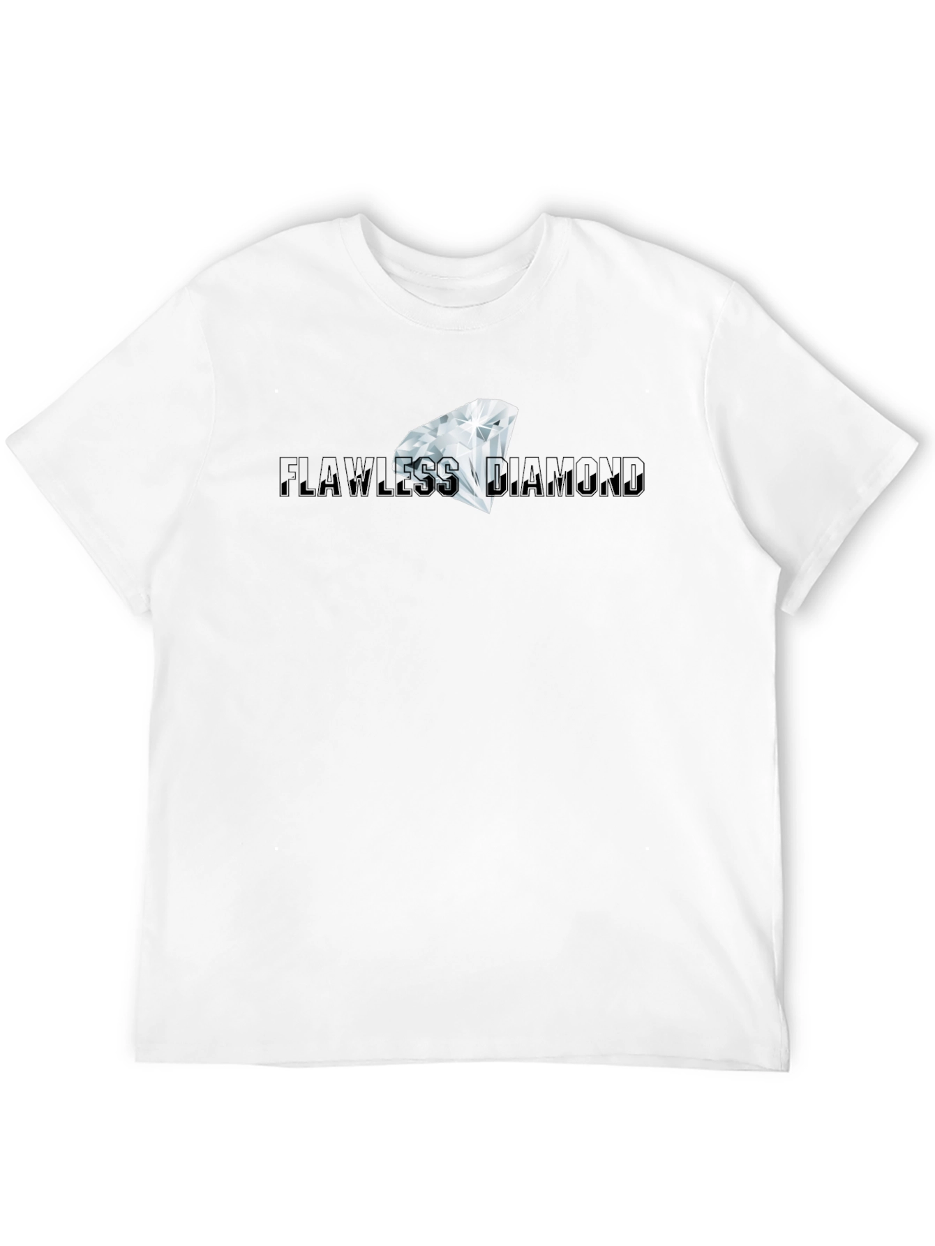 Flawless Diamond Black T-Shirt
