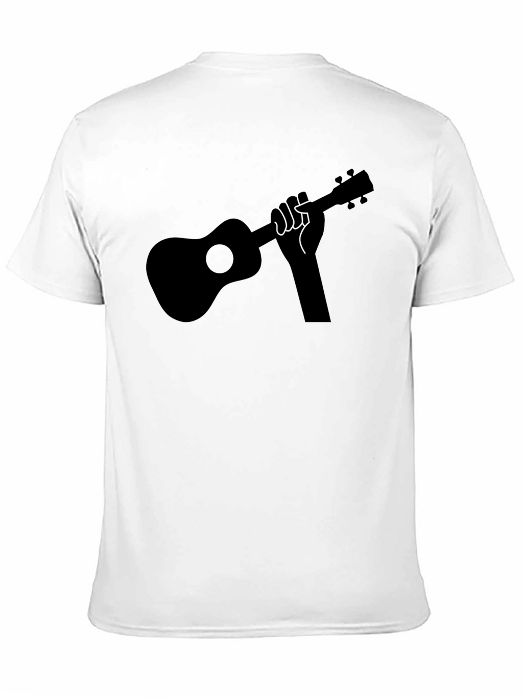 Ukulele Hand T-Shirt - Musical Design
