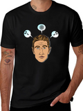 Darts Player Graphic Print T-Shirt