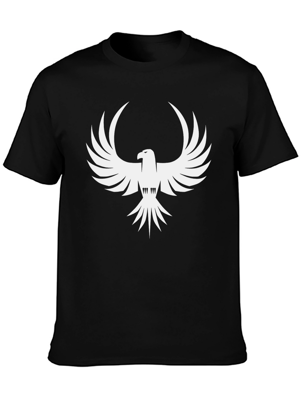 Eagle Graphic Black T-Shirt - Bold Design