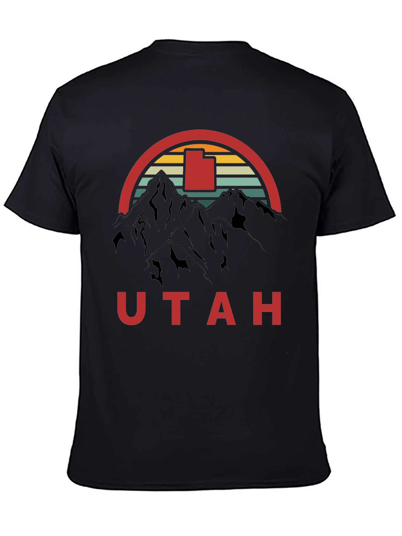 Utah Mountain Retro Graphic Tee