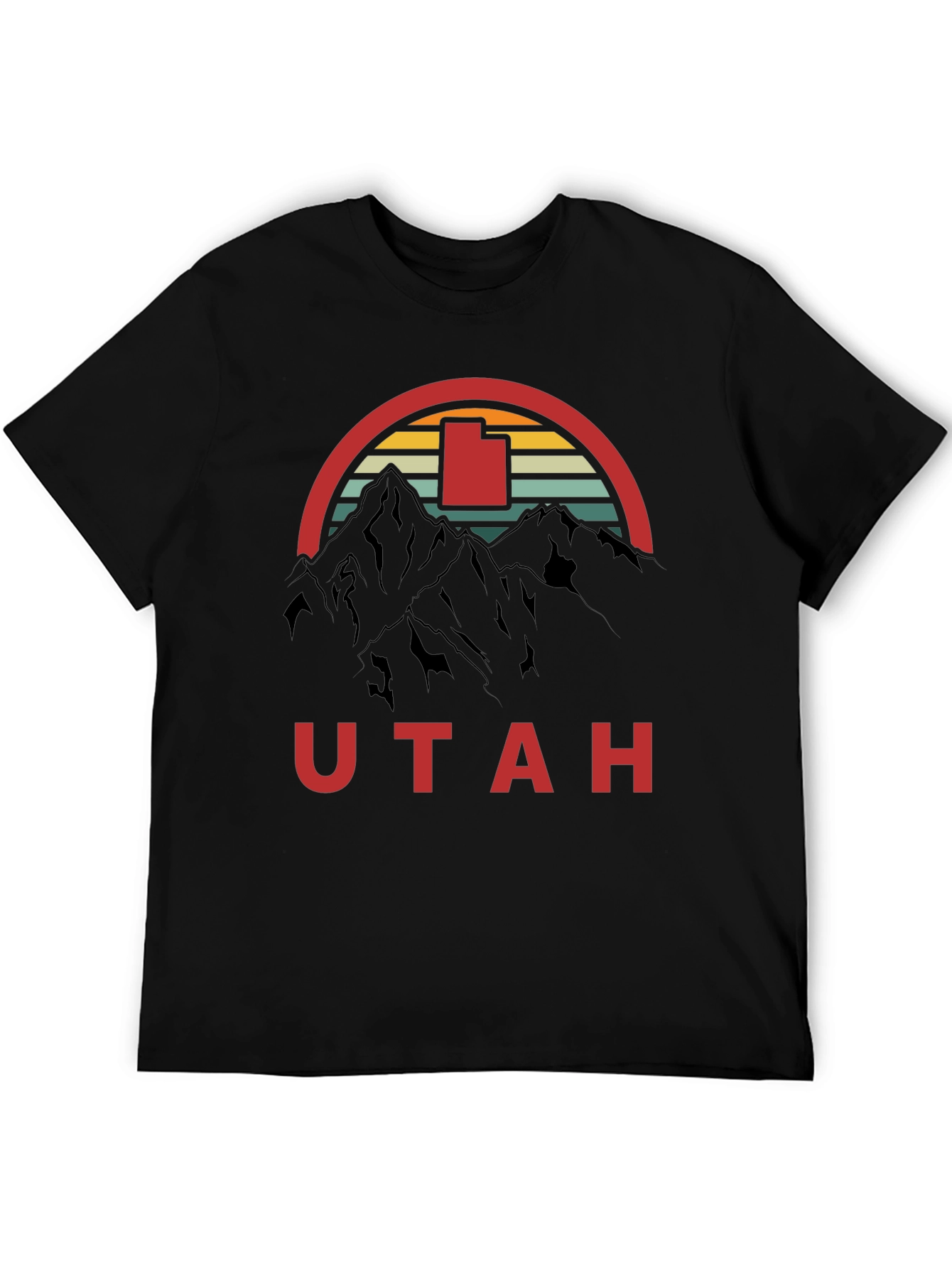 Utah Mountain Retro Graphic Tee