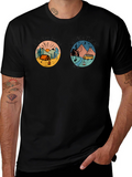Adventure Time Graphic Tee - Camping & Travel Design