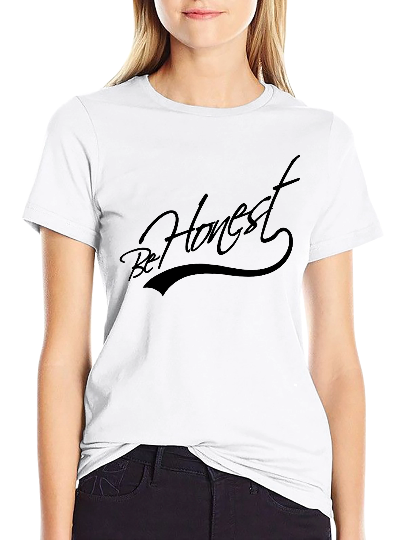 Be Honest Graphic T-Shirt - Modern Style