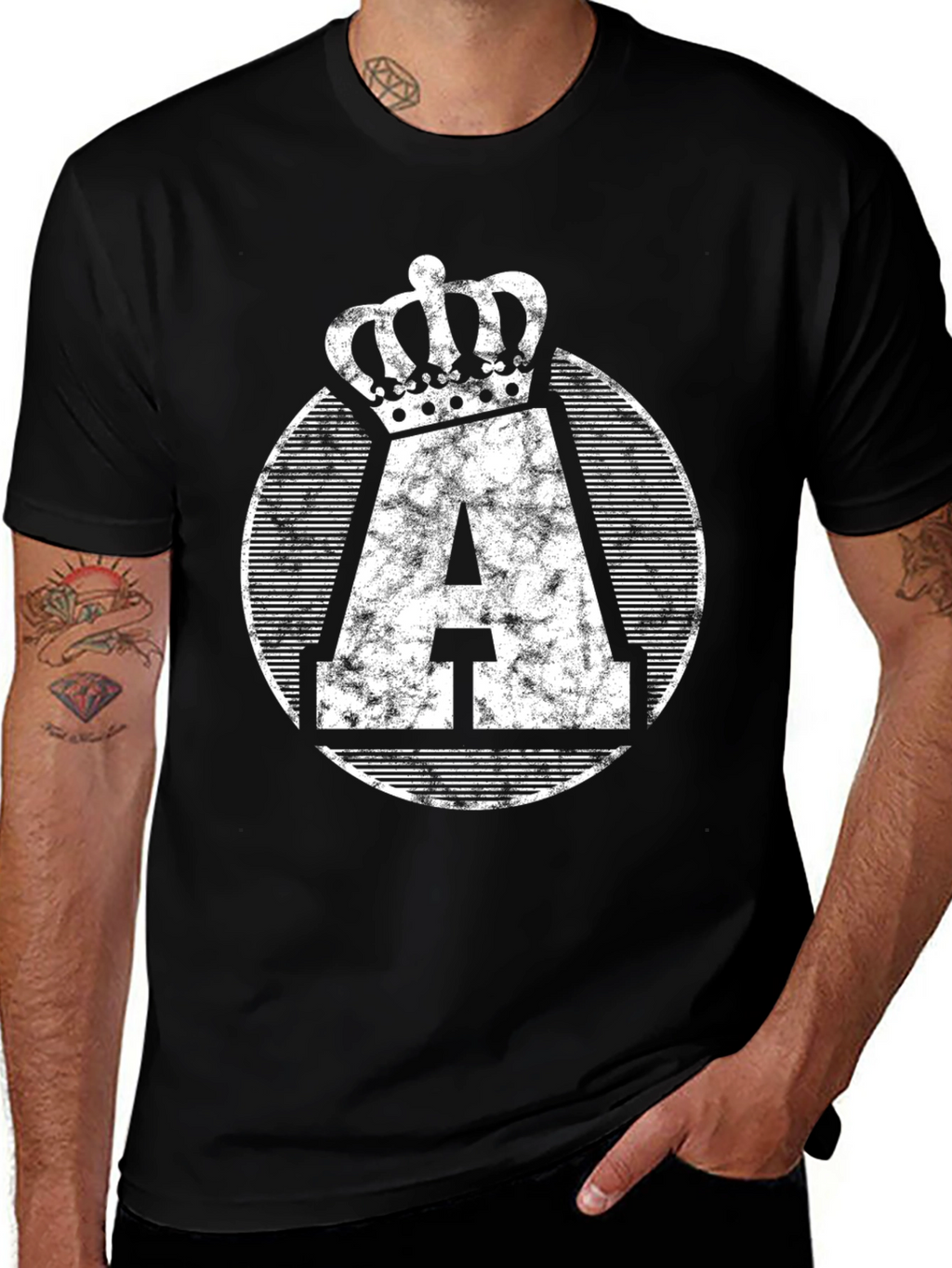King A Black T-Shirt