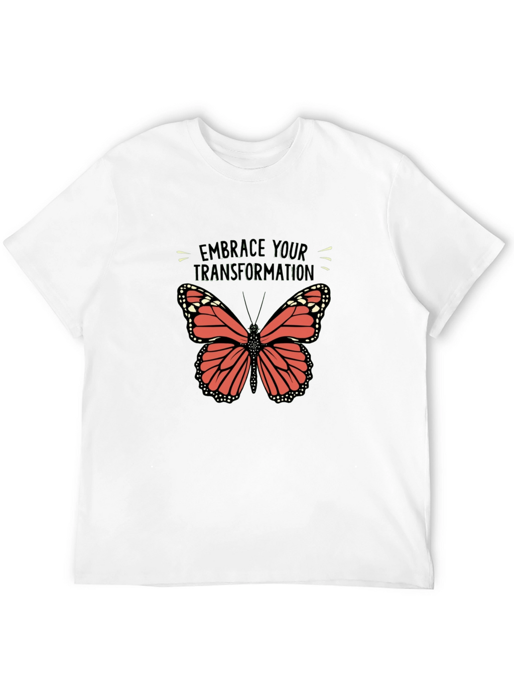 Embrace Your Transformation Butterfly Graphic Tee
