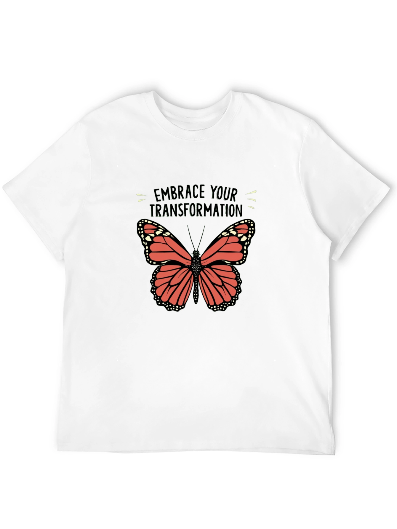 Embrace Your Transformation Butterfly Graphic Tee