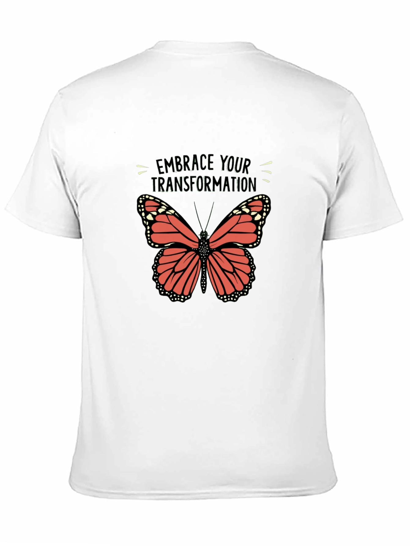 Embrace Your Transformation Butterfly Graphic Tee