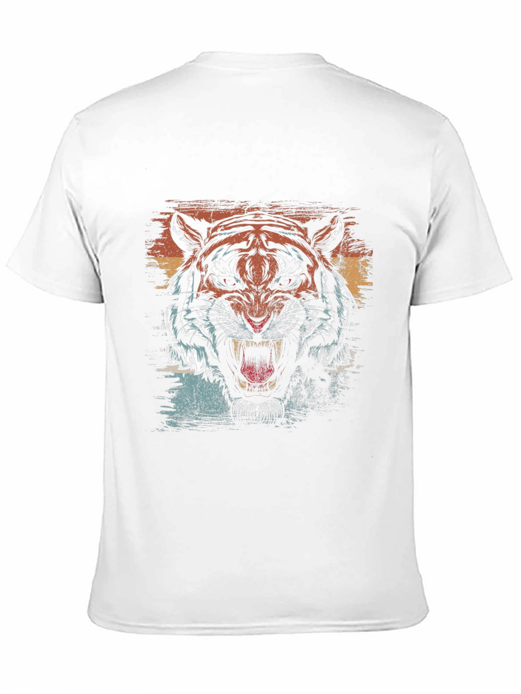 Roaring Tiger Graphic Tee - Mens Black T-Shirt