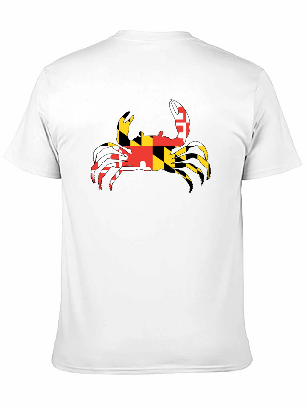 Maryland Crab T-Shirt - Black Graphic Tee