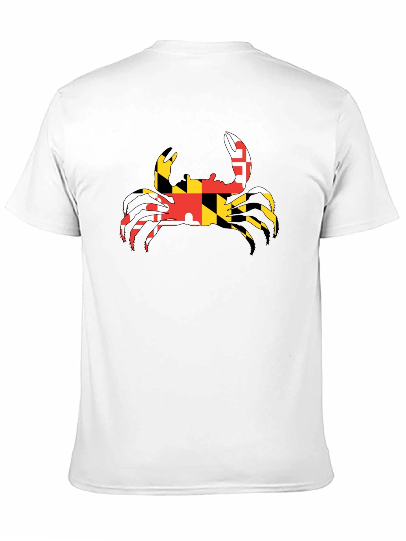 Maryland Crab T-Shirt - Black Graphic Tee