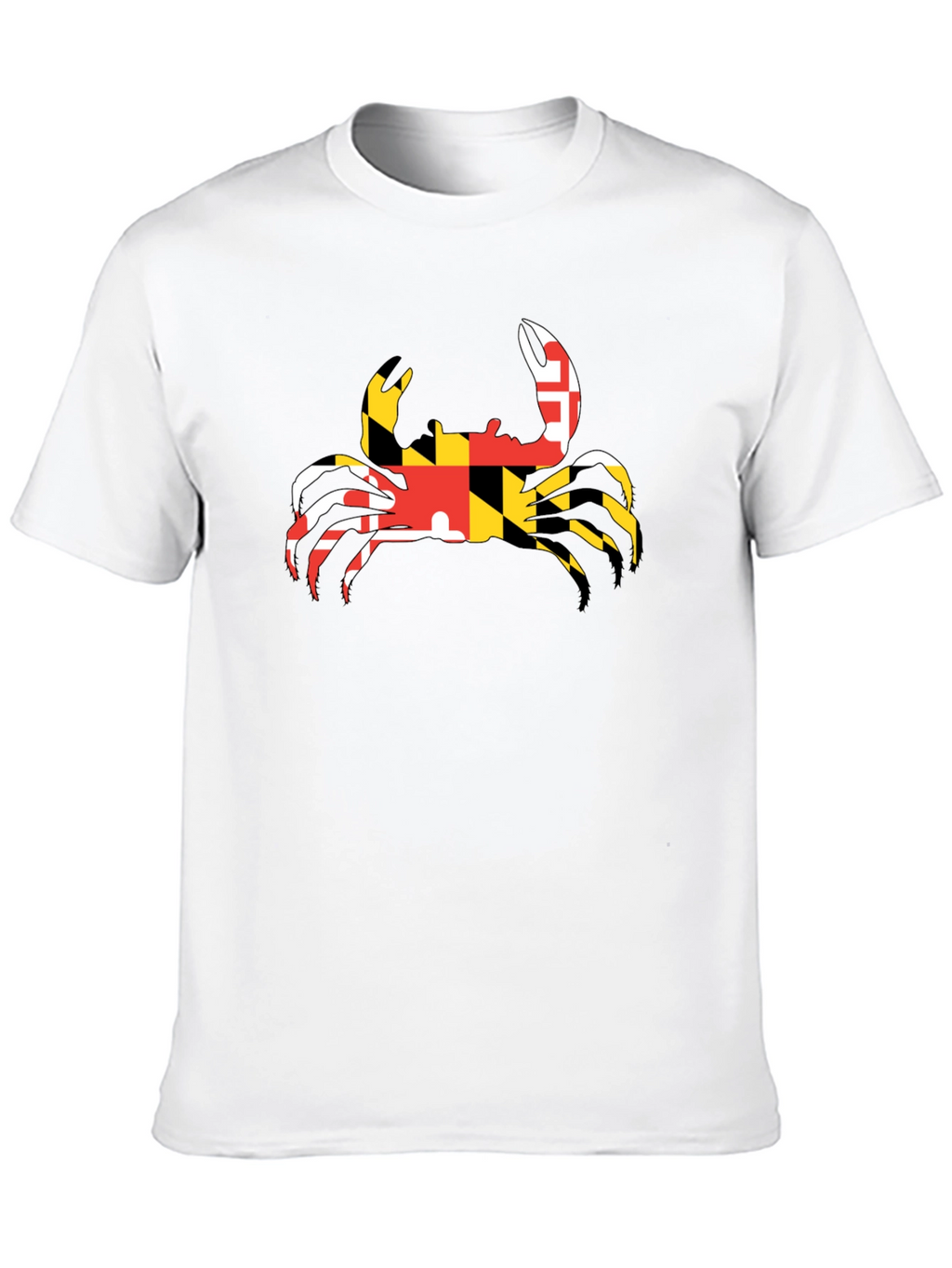 Maryland Crab T-Shirt - Black Graphic Tee