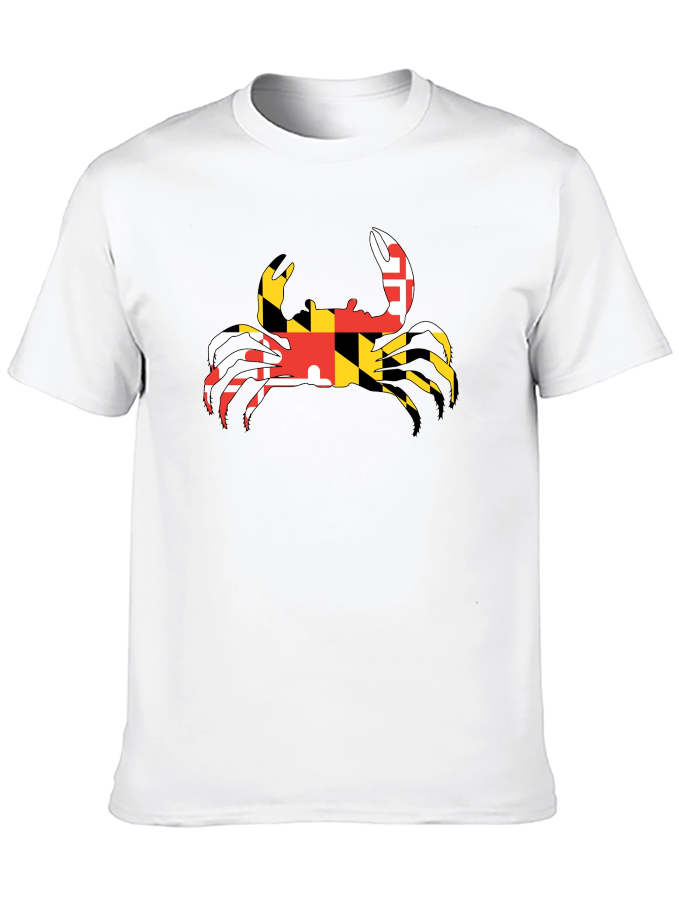 Maryland Crab T-Shirt - Black Graphic Tee