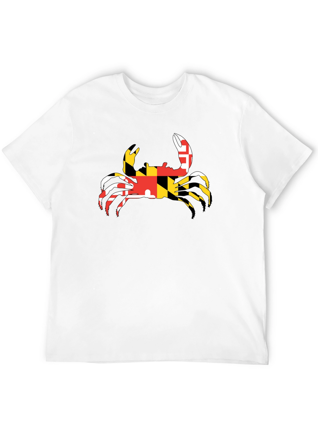 Maryland Crab T-Shirt - Black Graphic Tee