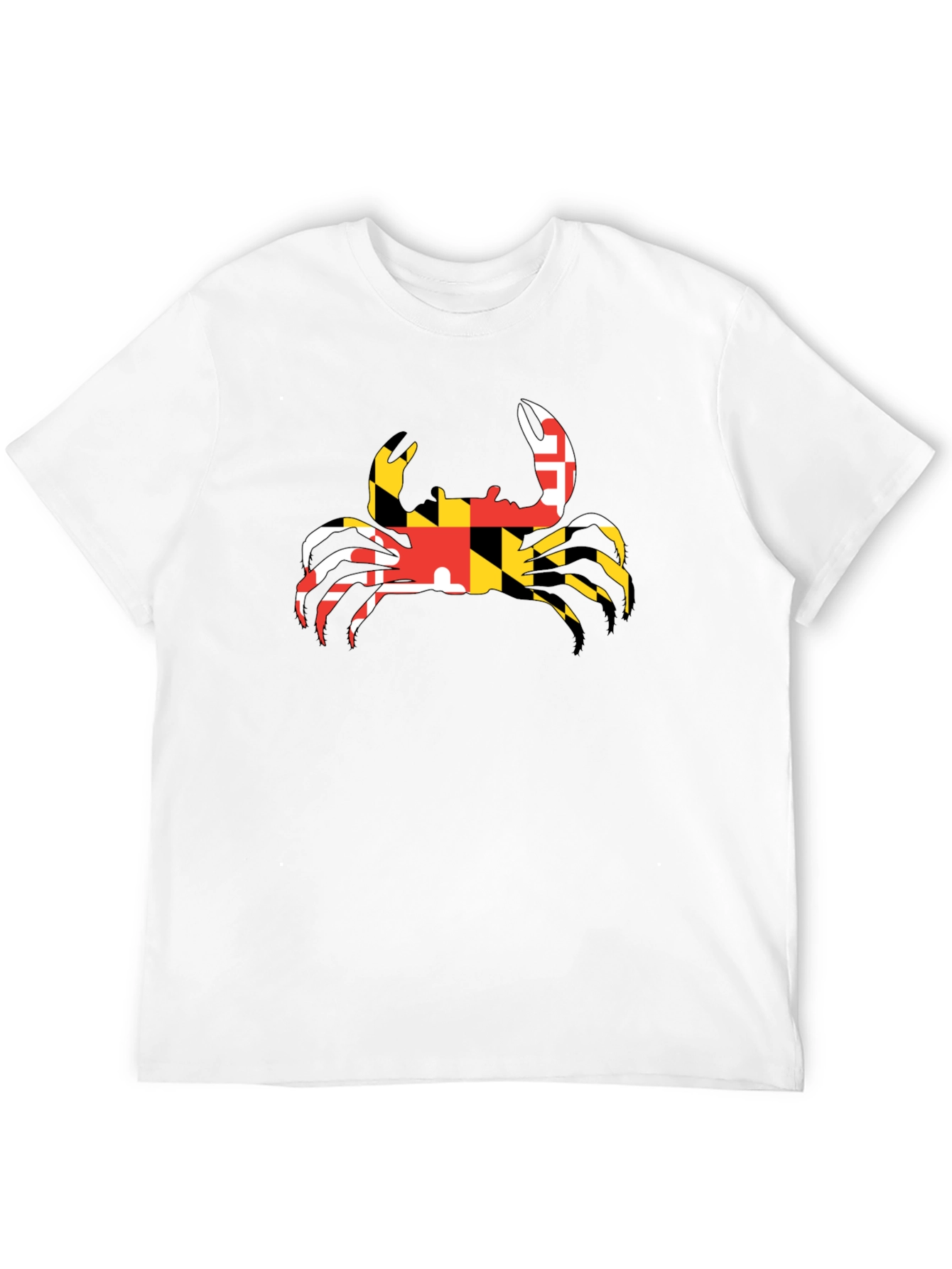 Maryland Crab T-Shirt - Black Graphic Tee