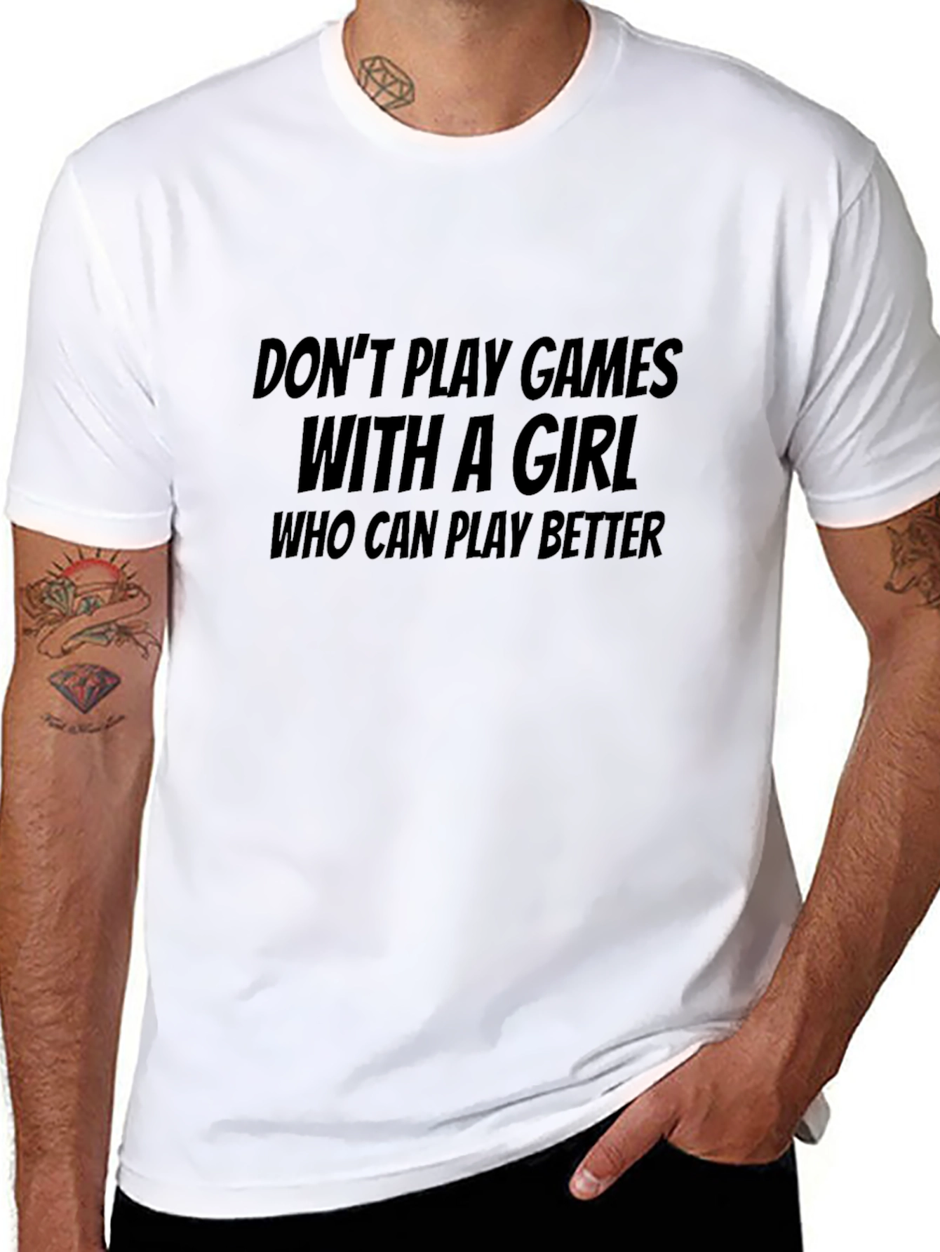 Dont Play Games T-Shirt - Gamer Girl Power