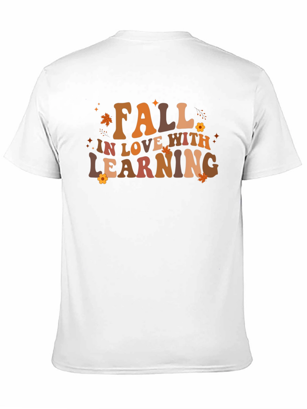 Fall In Love With Learning Black T-Shirt