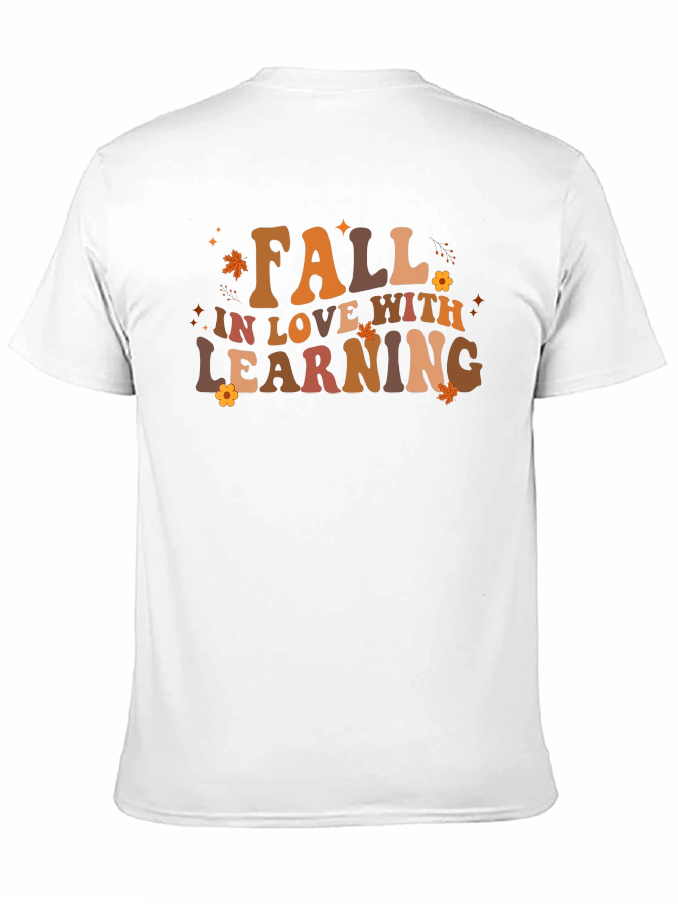Fall In Love With Learning Black T-Shirt