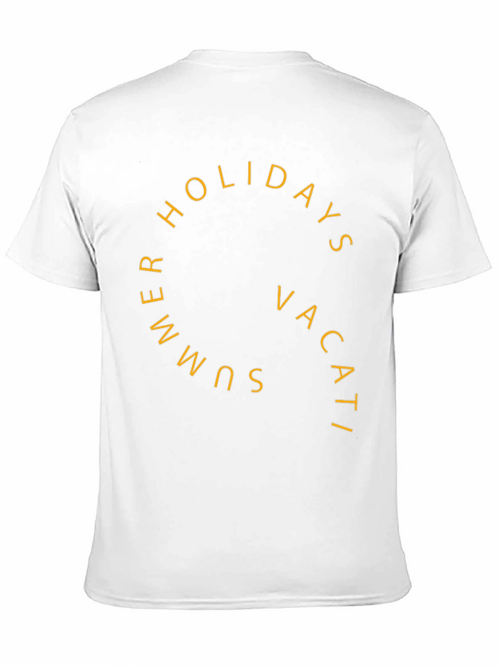 Summer Holiday Vacation T-Shirt - Black