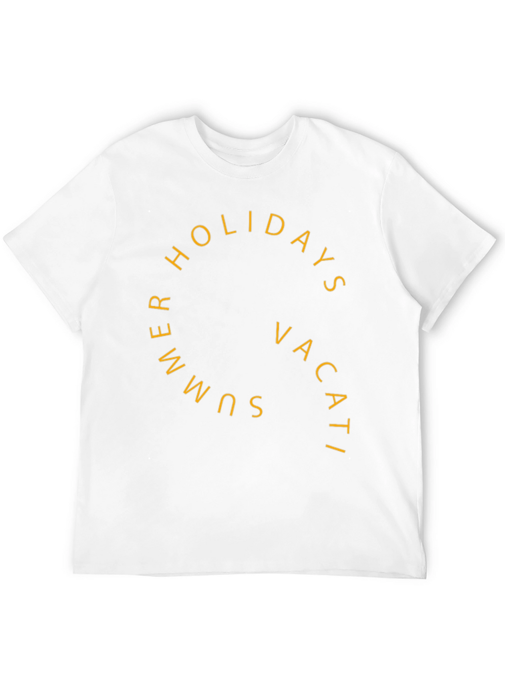 Summer Holiday Vacation T-Shirt - Black