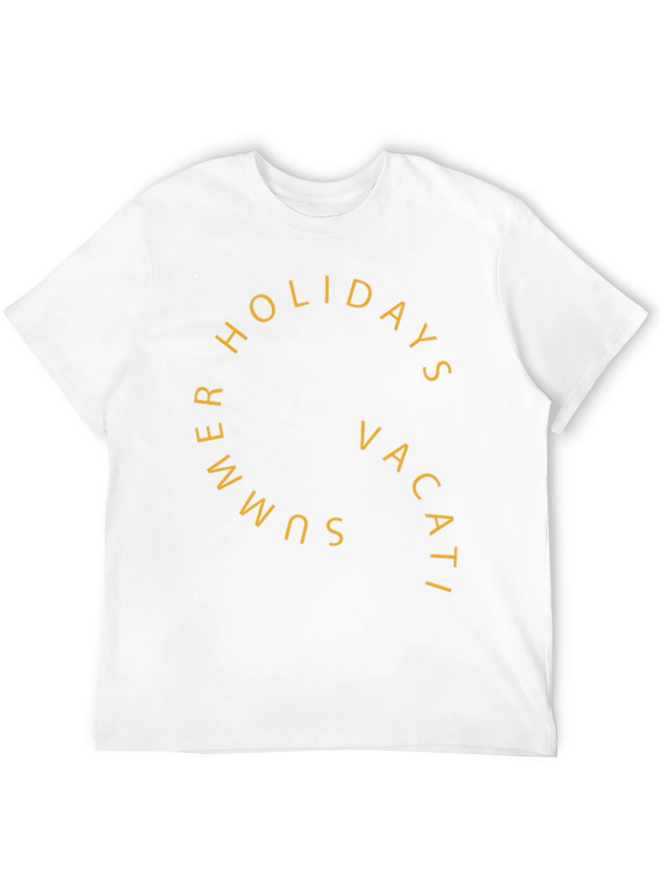 Summer Holiday Vacation T-Shirt - Black