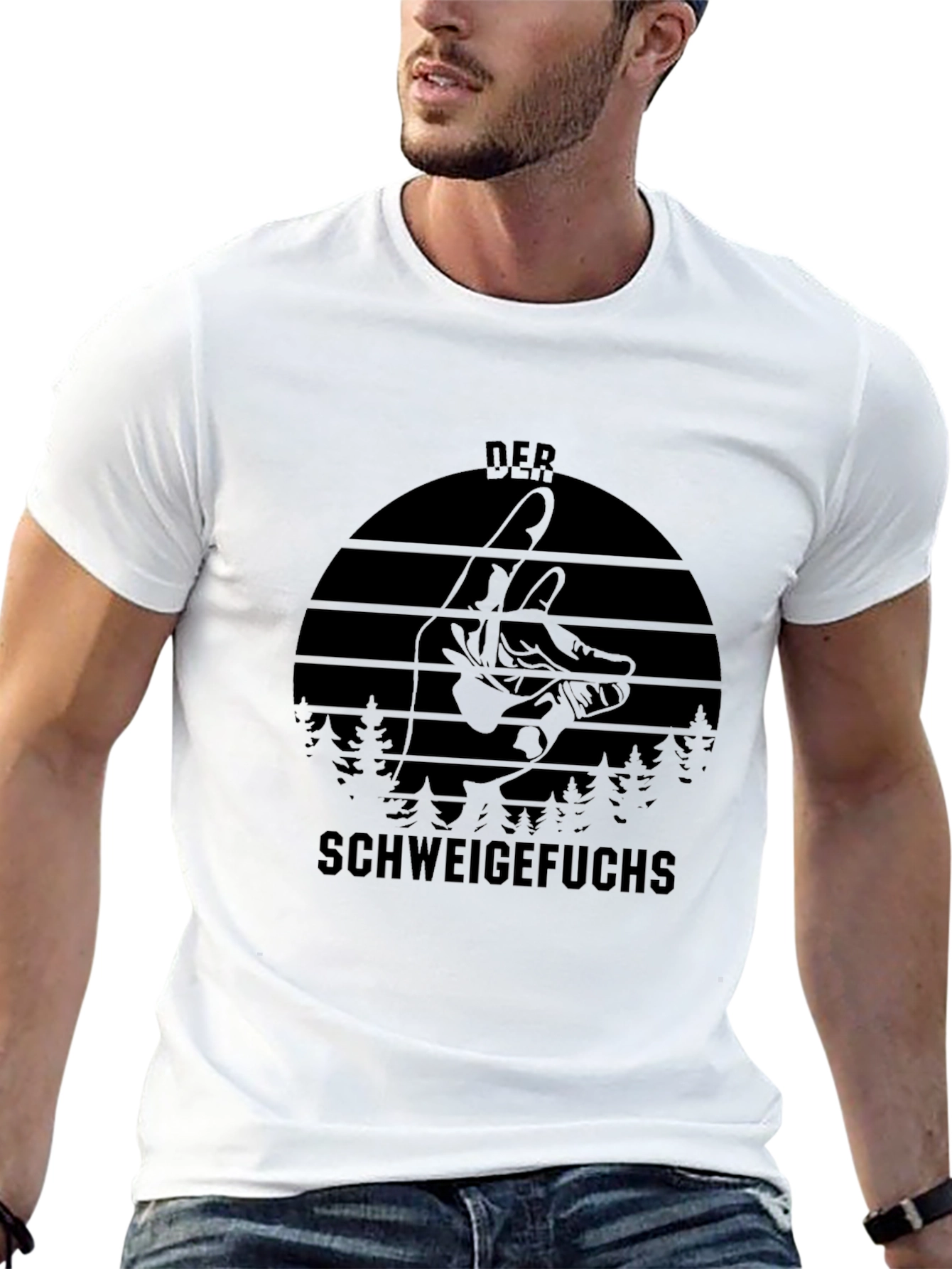 Der Schweigefuchs Graphic Tee