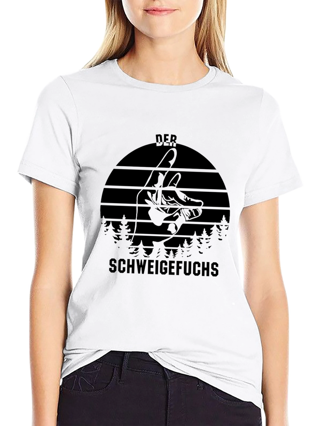 Der Schweigefuchs Graphic Tee