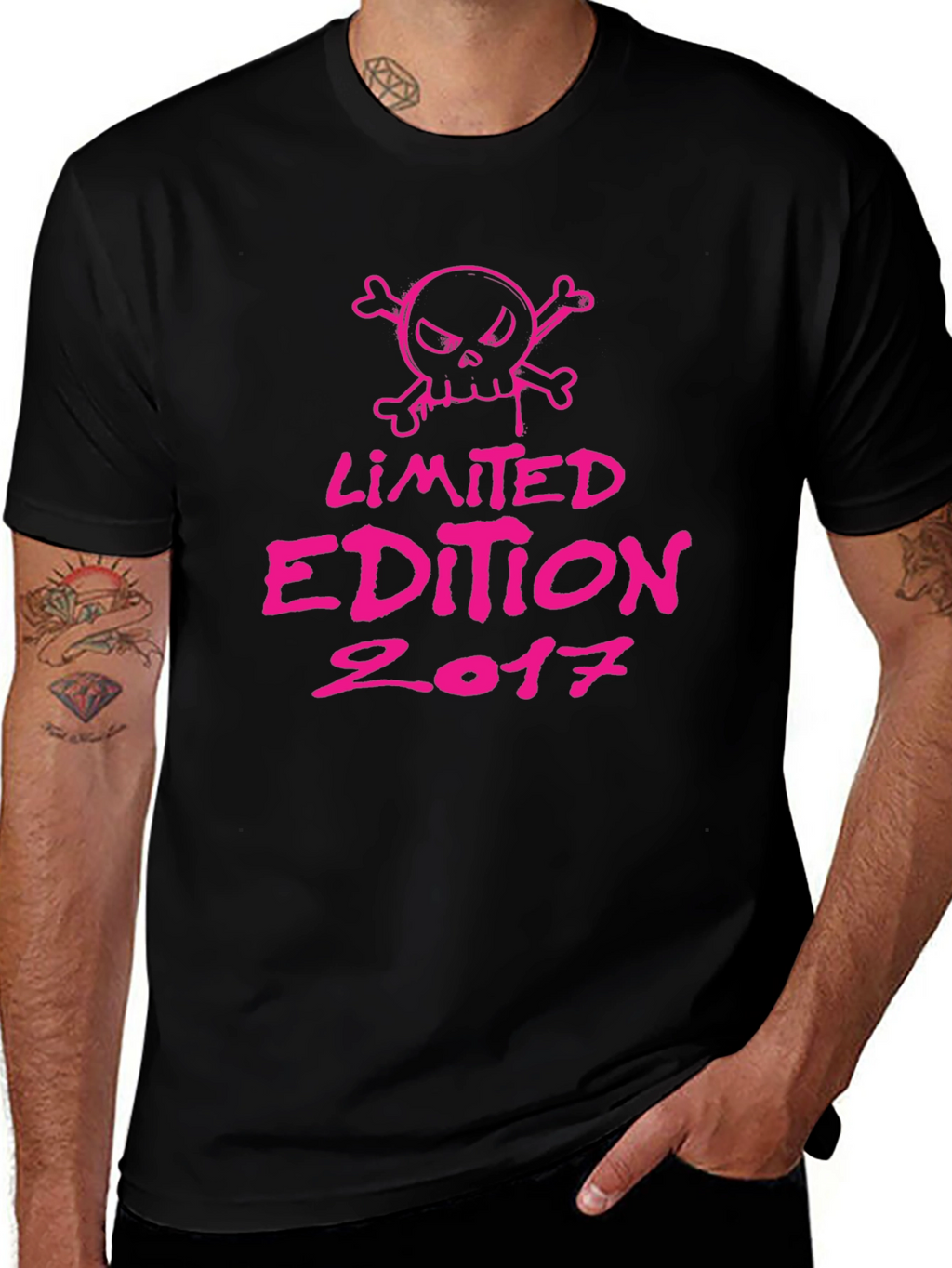 Limited Edition 2017 Black Graphic T-Shirt