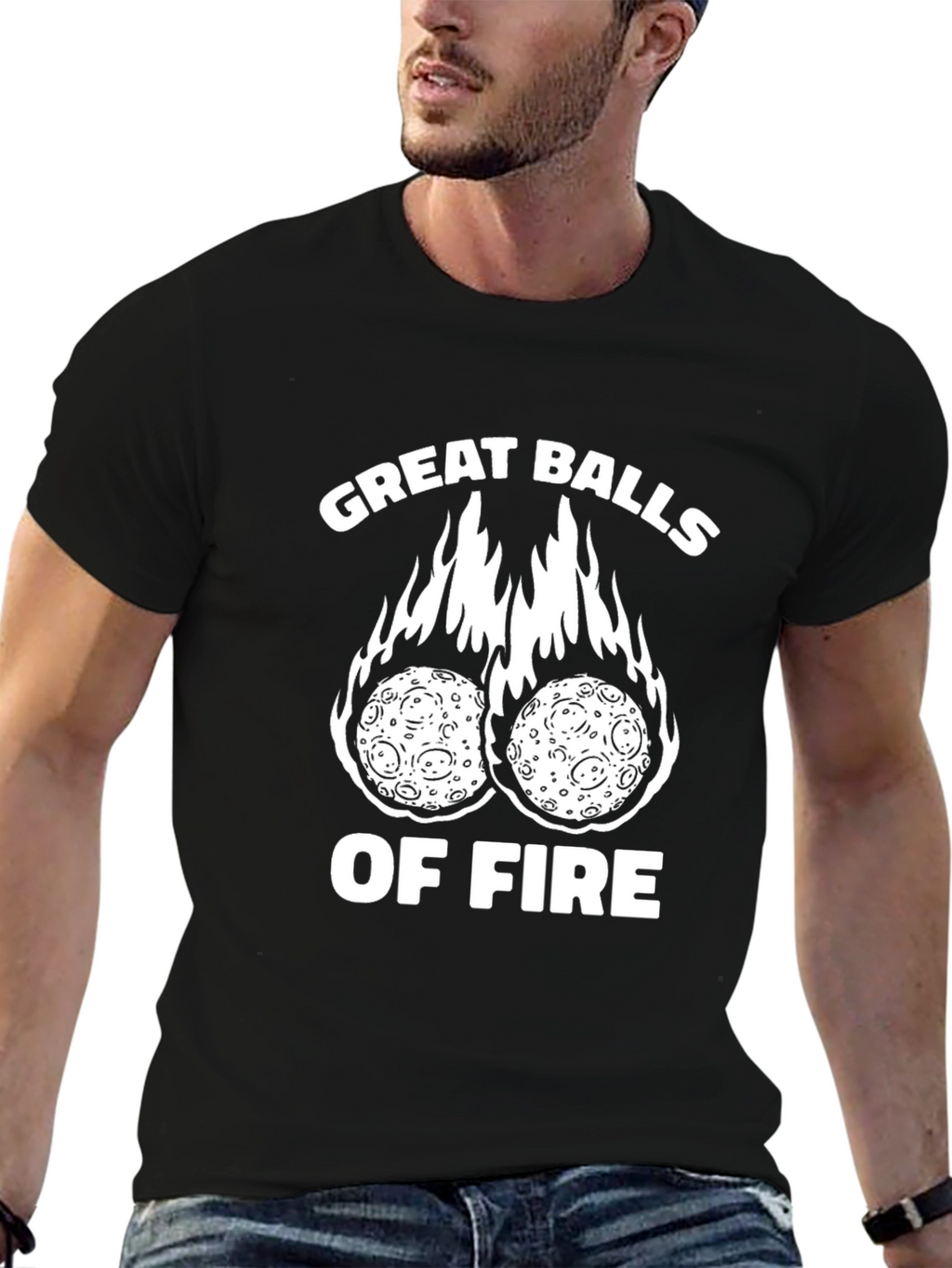Great Balls of Fire Graphic T-Shirt