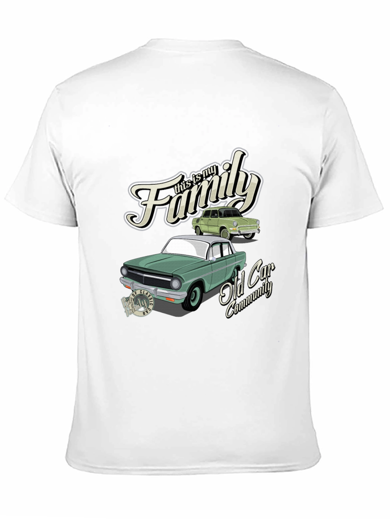 Classic Car Family Community T-Shirt