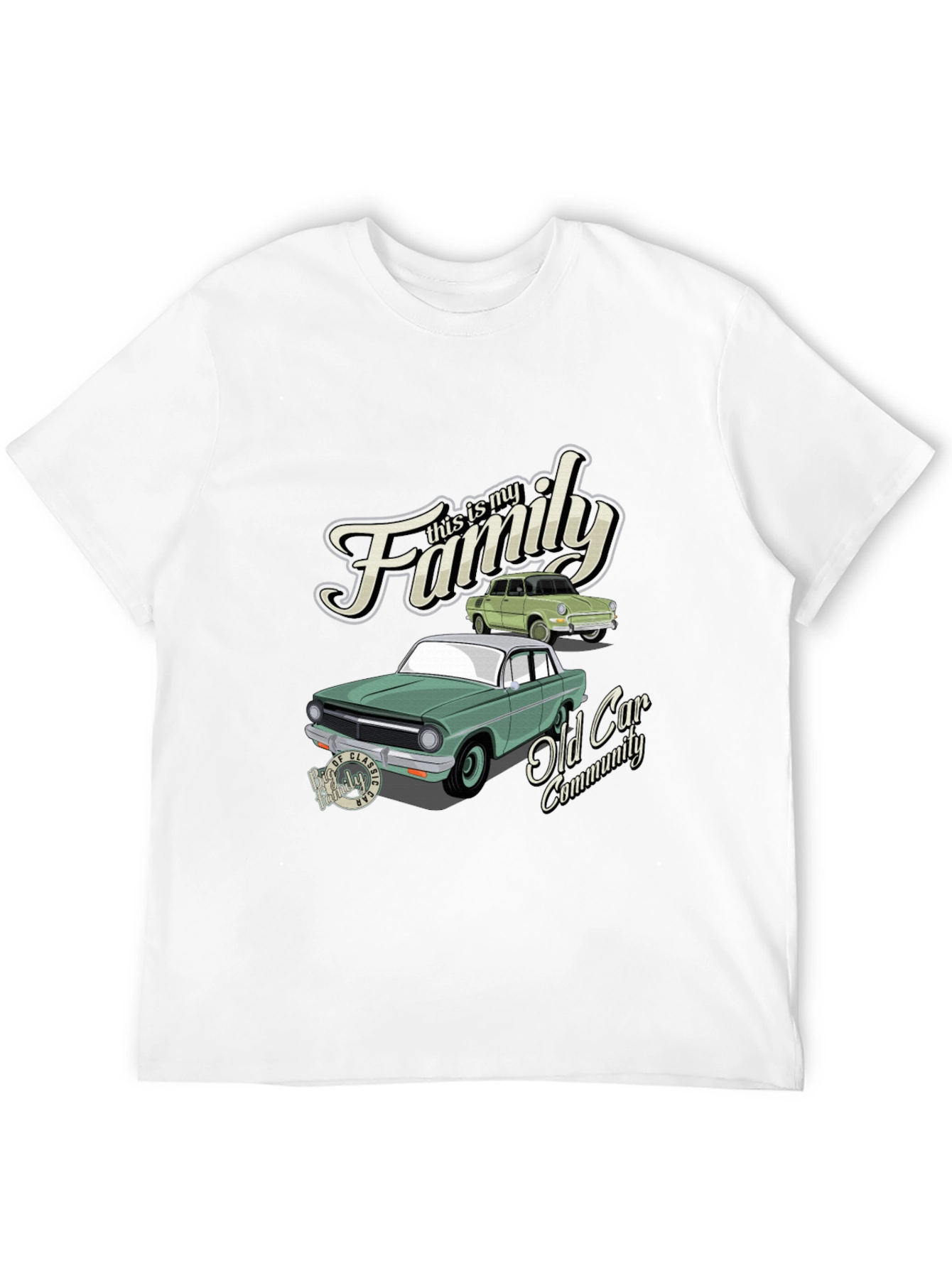 Classic Car Family Community T-Shirt