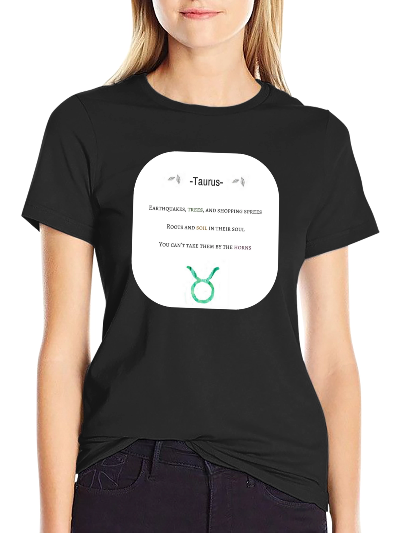 Taurus Zodiac Sign T-Shirt Horoscope Tee
