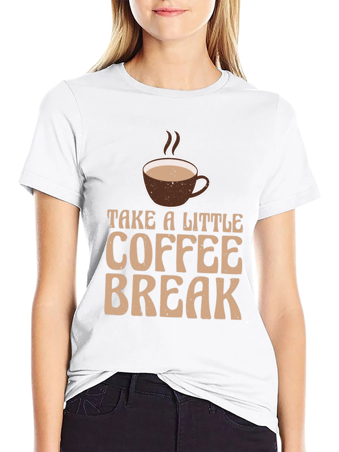 Coffee Break Graphic T-Shirt - Relax & Recharge