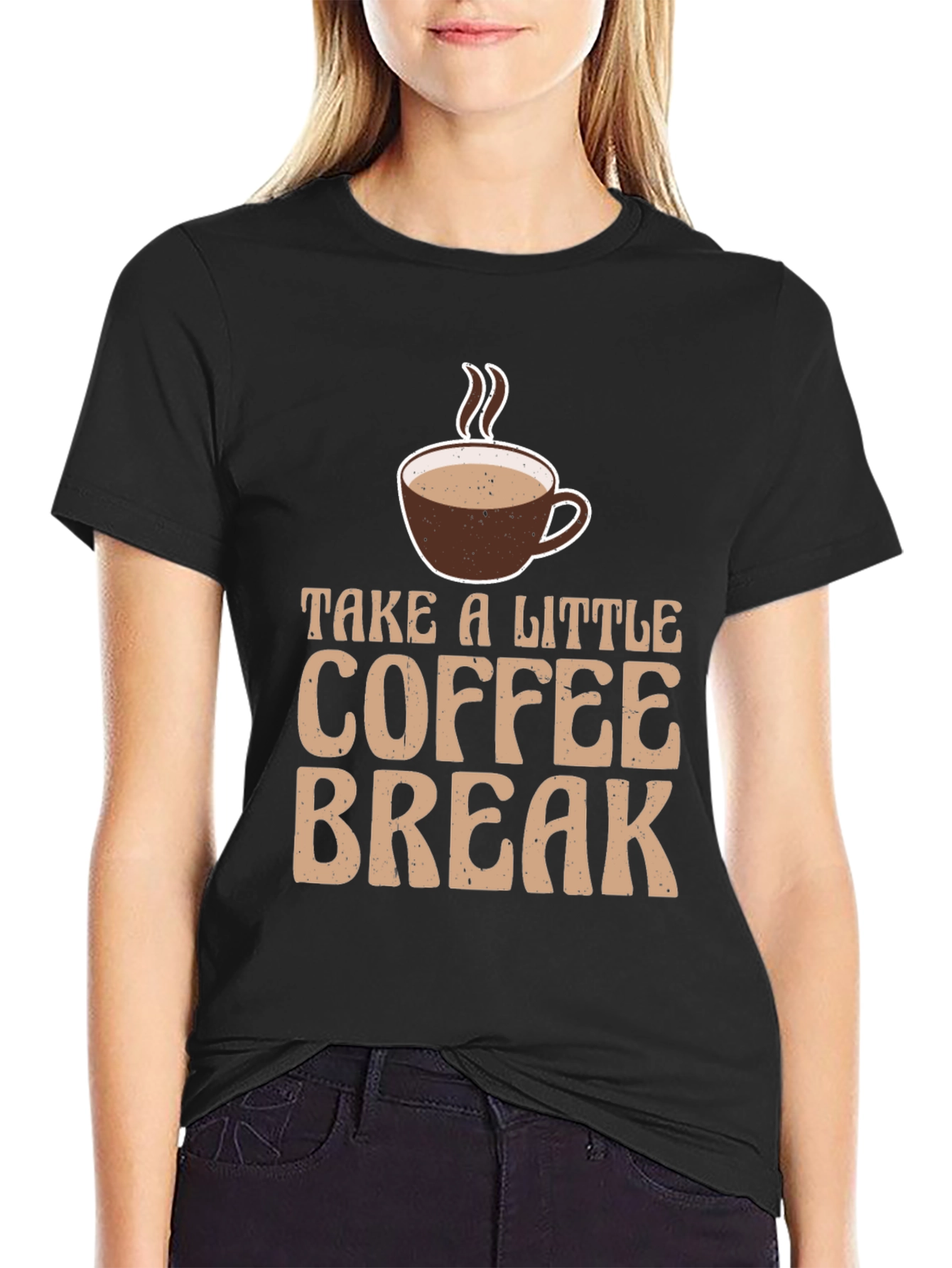 Coffee Break Graphic T-Shirt - Relax & Recharge