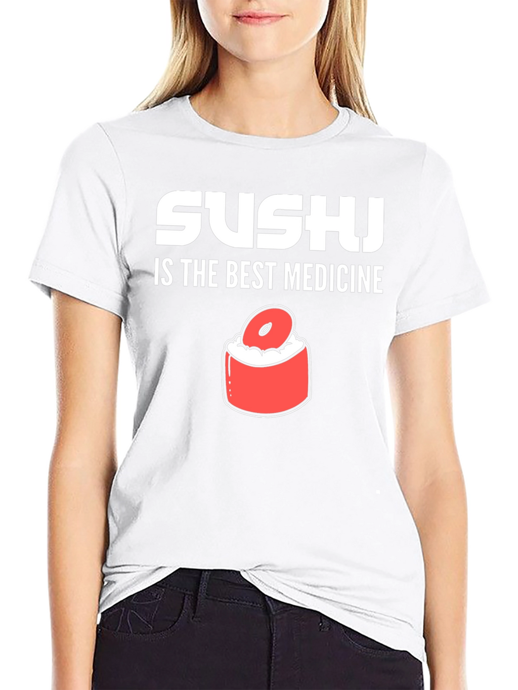 Sushi is the Best Medicine Graphic Tee