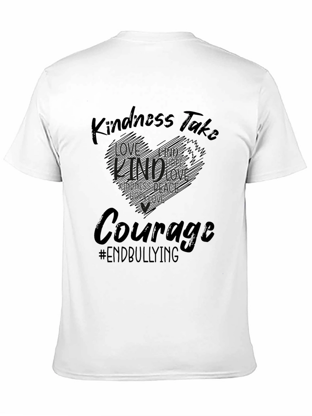 Kindness Take Courage Graphic T-Shirt
