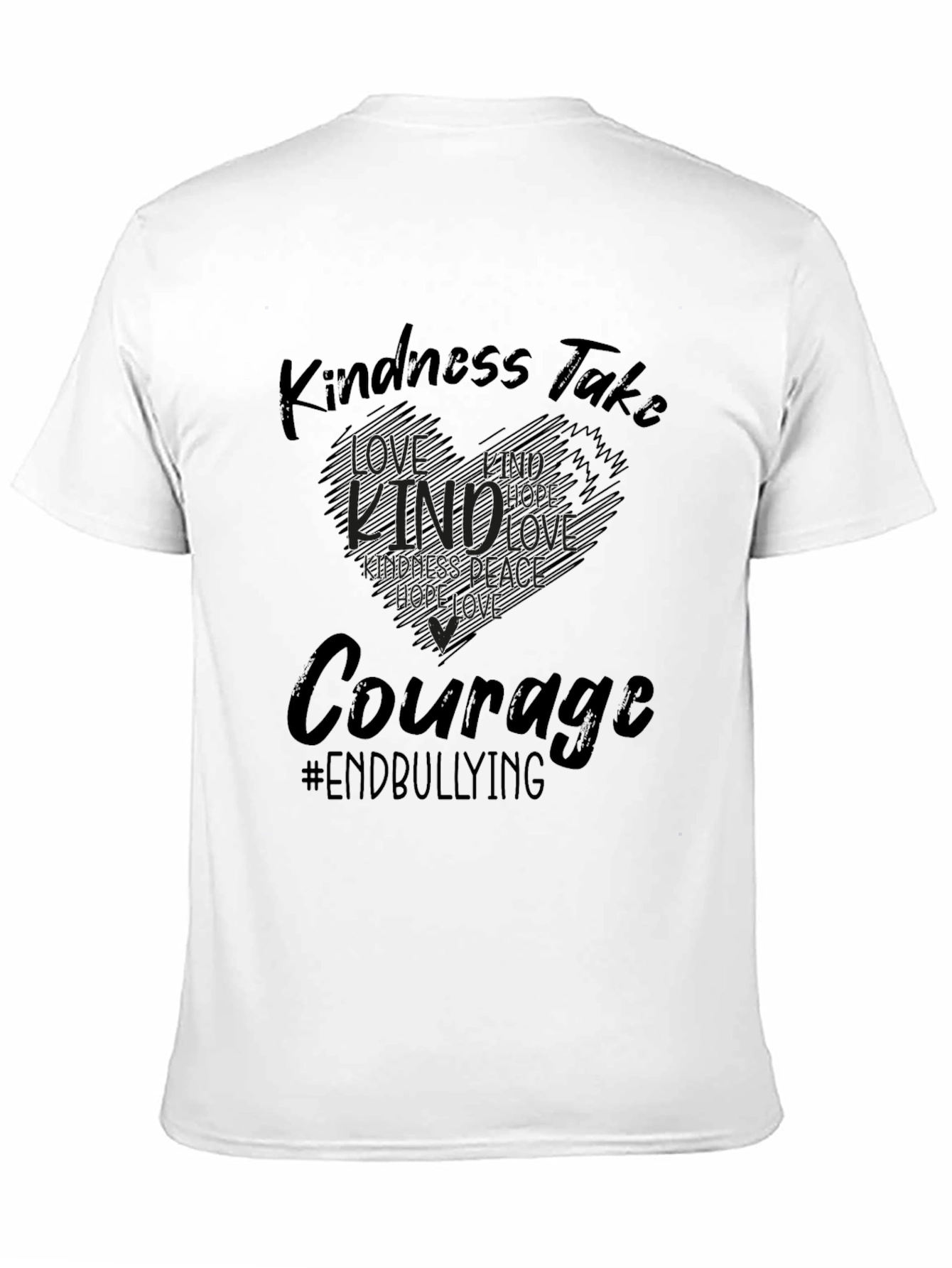 Kindness Take Courage Graphic T-Shirt