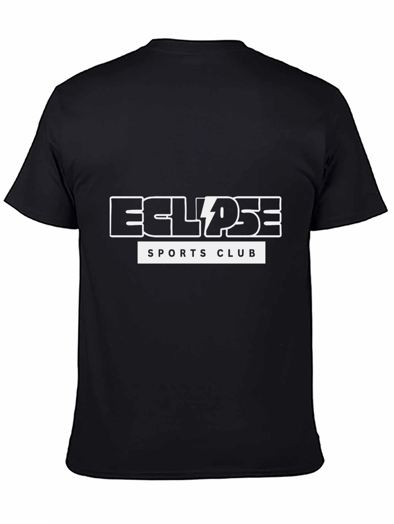 Eclipse Sports Club Black T-Shirt