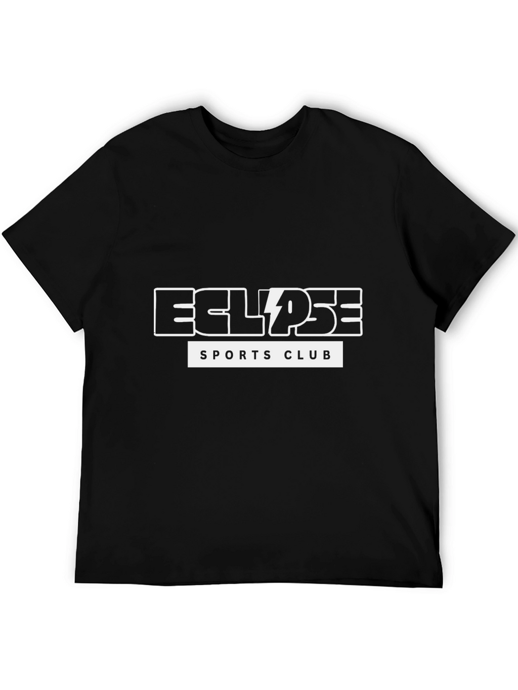 Eclipse Sports Club Black T-Shirt